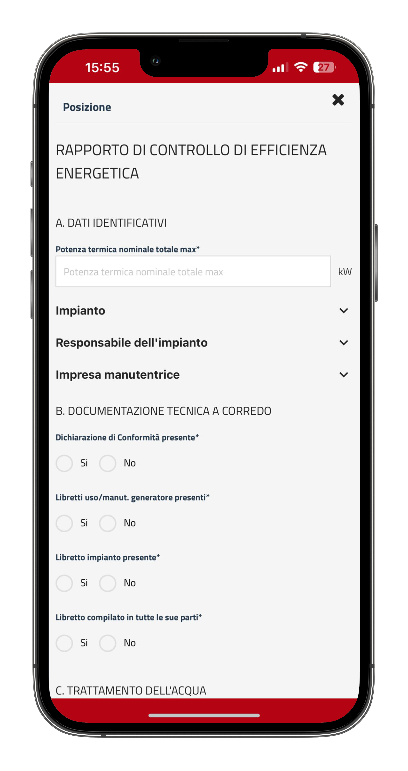Rapporto di Controllo